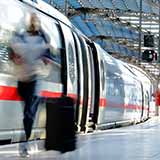 Zug am Bahnhof